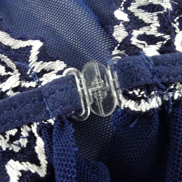 Women Sexy Baby doll Navy Lingerie Top Size S - Picture 5 of 8